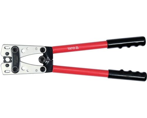 Кліщі ручні для обтиску кінців кабельних труб 6-10-16-25-35-50 мм² YATO YT-22857