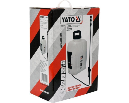 Акумуляторний обприскувач ранцевий 2в1 YATO YT-86211