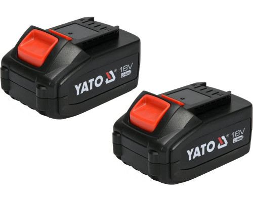 Акумуляторна безщиткова ланцюгова пилка 16", 2х18В, з акумулятором 4Аг YATO YT-828131