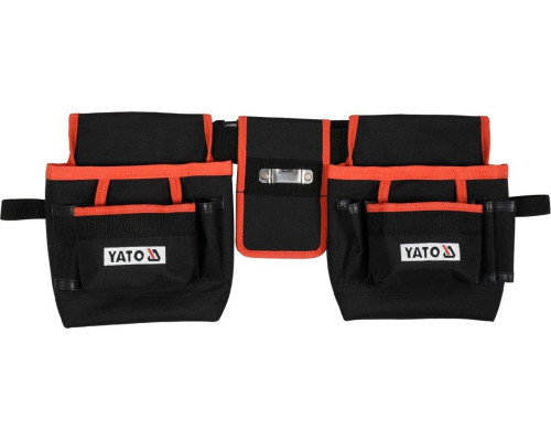 Пояс з кишенями для інструментів і тримачем для рулетки YATO YT-74002