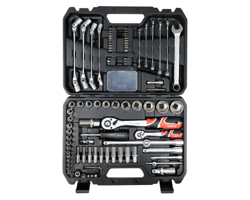 Набір інструментів 1/4", 1/2" 93 шт. YATO YT-38784