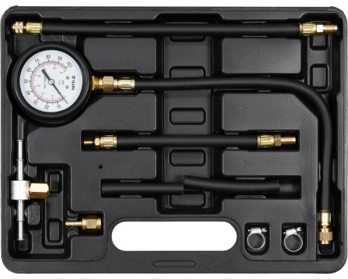 Прилад для вимірювання тиску палива 9 предметів YATO YT-73024