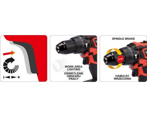 Дриль-шуруповерт акумуляторний YATO YT-82797