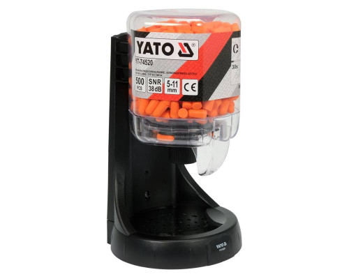 Диспенсери з берушами SNR 38, 250 пар YATO YT-74520