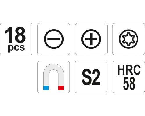 Набір викруток YATO YT-25982