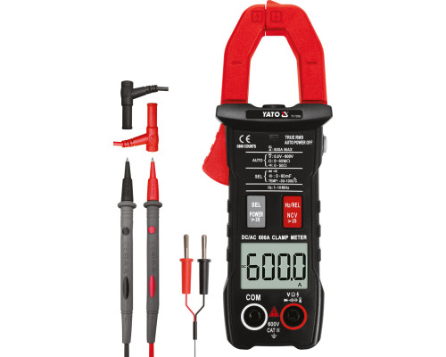 Цифрові струмовимірювальні кліщі YATO YT-73093