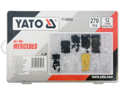 Набір автомобільного кріплення для Mersedes YATO YT-06662