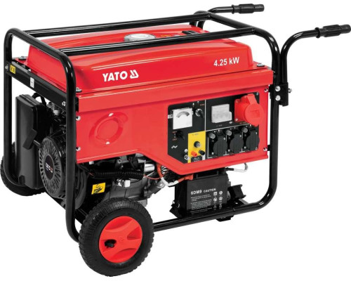 Генераторна установка 5500 Вт трифазна (400В) YATO YT-85460