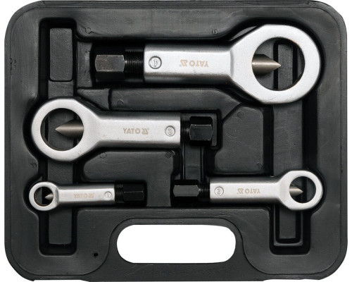 Набір гайколомів 4 предмета (9-27 мм) YATO YT-0585