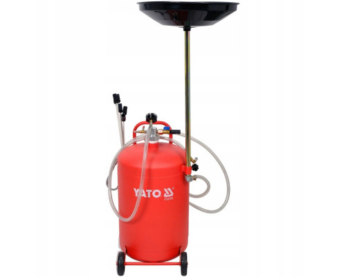 Установка для вакуумной откачки масла 65 л YATO YT-07191