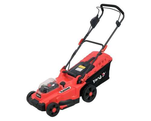 Акумуляторна газонокосарка 2X18 B, 37см, 4 Аг YATO YT-85222