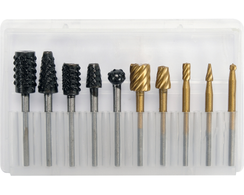 Набір фрез для ручного граверу 10 шт. YATO YT-61730