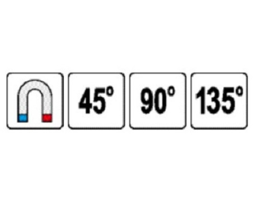Зварювальний магнітний квадрат 82х120х13 мм YATO YT-0863