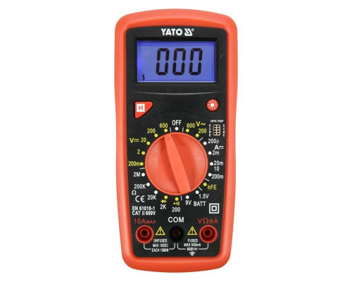 Багатофункціональний цифровий лічильник YATO YT-73081