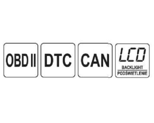 Тестер діагностичний OBD/EOBD YATO YT-72978