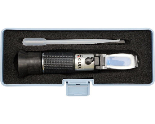 Рефрактометр для електроліту і інших рідин авто YATO YT-06722