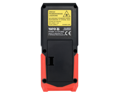 Лазерний далекомір рулетка до 50 м YATO YT-731251
