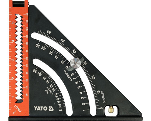 Куточок алюмінієвий з ніжкою YATO YT-70783