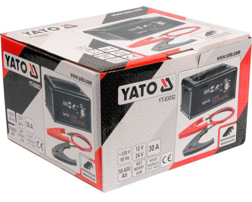 Пусковий зарядний пристрій YATO YT-83052