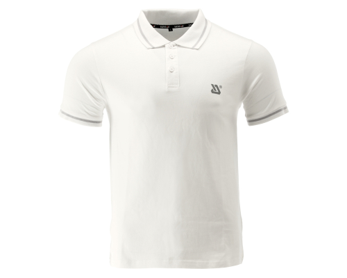 М'яка футболка ПОЛО, серія SOFT, біла, YATO YT-78608 розмір L