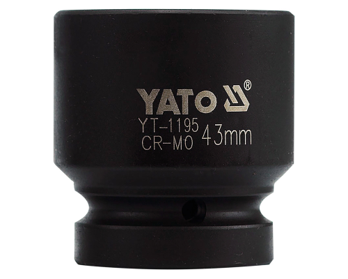 Ударна насадка 1" 43 мм YATO YT-1195