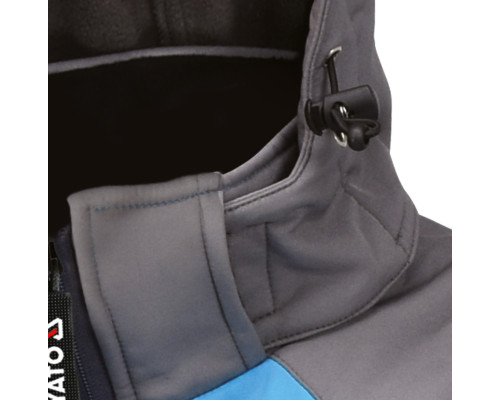 Куртка SoftShell з капюшоном YATO YT-79563 розмір XL