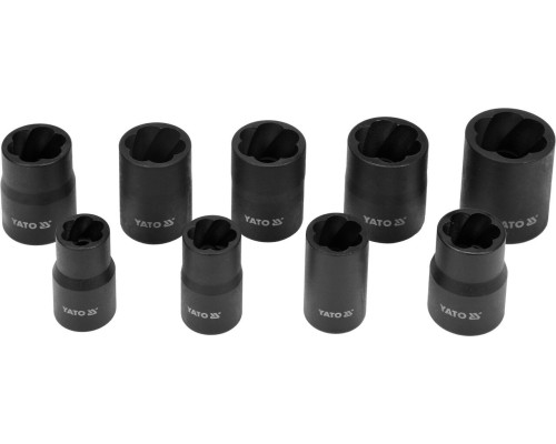 Екстрактори для вивертання зламаних гвинтів YATO YT-0603