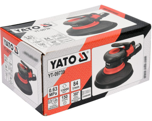 Шліфмашина пневматична YATO YT-09739
