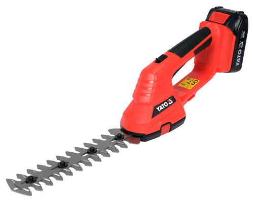 Акумуляторні ножиці для трави та кущів 18 В 2,0 Аг YATO YT-828355