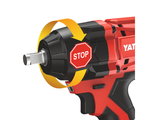 Акумуляторний безщітковий ударний ключ 18В 850Нм (Корпус) YATO YT-827793