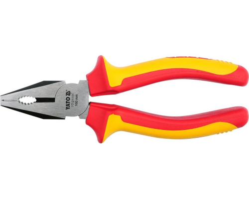 Плоскогубці діелектричні 1000 В 160мм VDE YATO YT-21151
