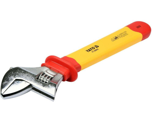 Ключ розвідний діелектричний VDE до 1000 В 300 мм YATO YT-20942