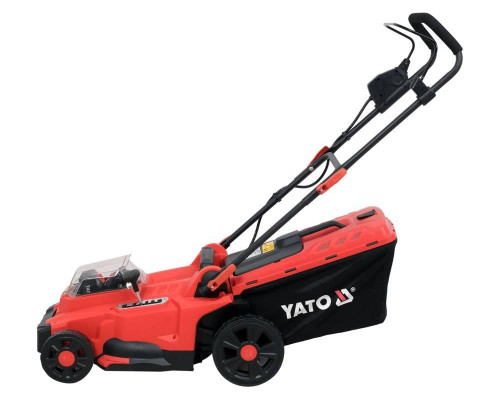 Акумуляторна газонокосарка 2X18 B, 37см, 4 Аг YATO YT-85222