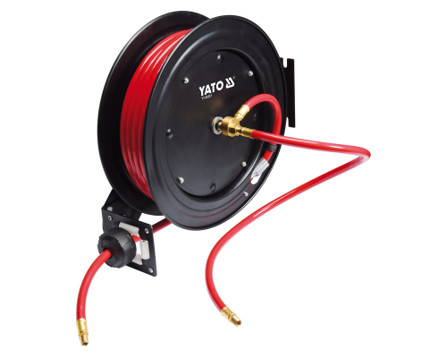 Шланг пневматичний на котушці 9.5мм 20м YATOYT-24251
