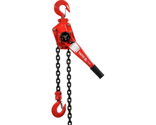 Ручна ланцюгова таль 3 тонни важільна YATO YT-58966