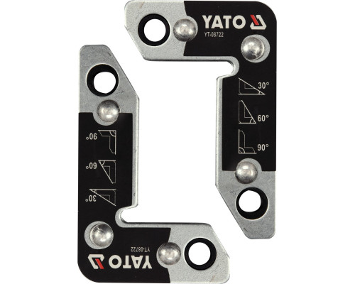 Магнітні тримачі для зварювання 2 шт. 25 кг YATO YT-08722