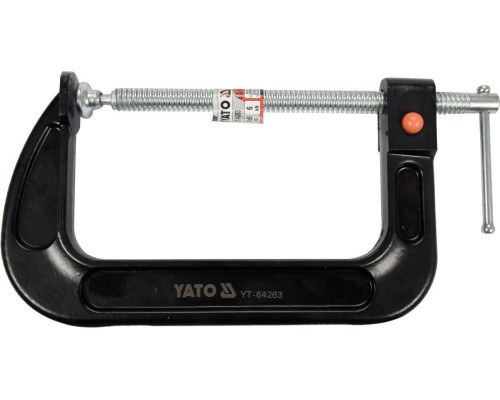 Затиск типу C з прискореним ходом гвинта YATO YT-64263