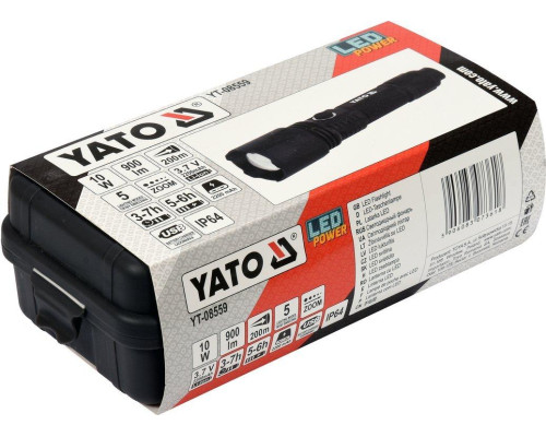Світлодіодний ліхтарик 10 Вт YATO YT-08559