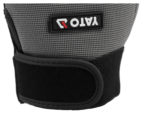 Захисні рукавички із синтетичної шкіри, посилені вставками р.11 YATO YT-746641