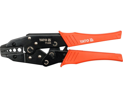 Обтискні кліщі для антенних роз'ємів RG6-RG62 YATO YT-2298