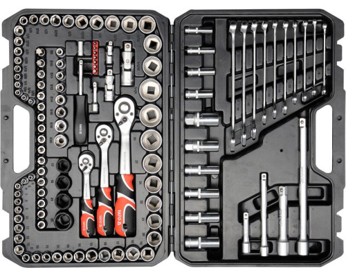Набір інструментів для авто 120 предметів YATO YT-38801