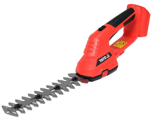 Акумуляторні ножиці для трави та кущів 18 В без акумулятора YATO YT-828356
