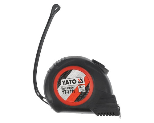 Рулетка сталева 5м х 25мм YATO YT-7111