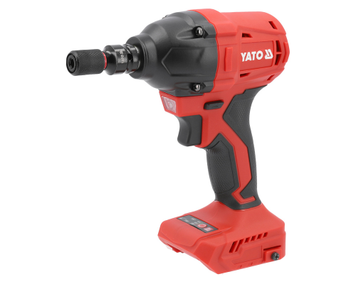 Акумуляторний безщітковий ударний ключ 18В 350Нм (Корпус) YATO YT-827792