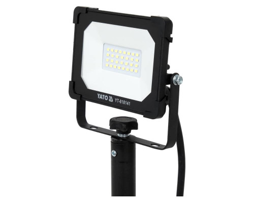 SMD Світлодіодний прожектор з підставкою 20Вт 1900лм YATO YT-818141
