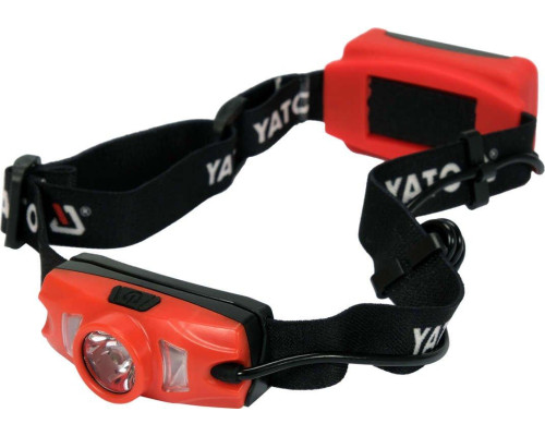 Налобний акумуляторний ліхтар 500 лм YATO YT-08596