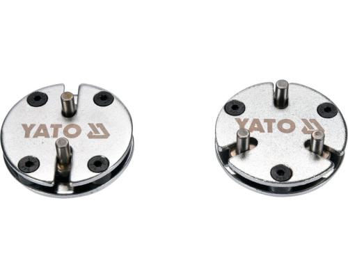 Адаптери з 2 і 3 штирями для гальмівних поршнів YATO YT-06809