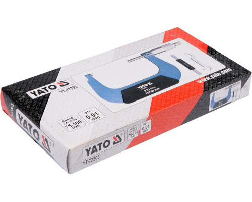 Мікрометр 75-100 мм YATO YT-72303