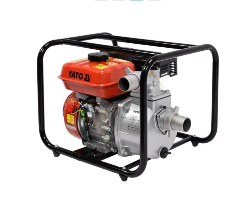 Бензиновий водяний насос 2" 5.9л.с. 36м3/год YATO YT-85401