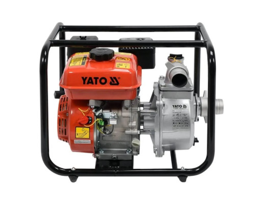 Бензиновий водяний насос 2" 5.9л.с. 36м3/год YATO YT-85401